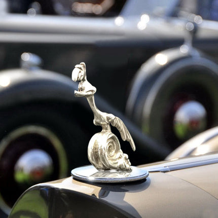 Hood Ornament for Car, Chrome Running Bird Hood Emblem, Car Accessories, Exterior Car Decoration