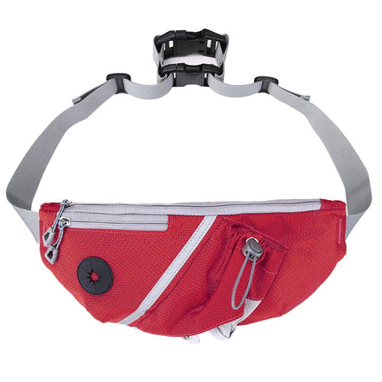 Portable Pet Training Bag with Double Buckle Design | Hands-Free Convenience for Dog Owners