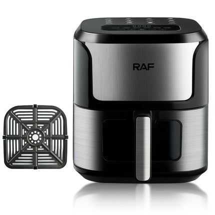 Electric Air Fryer with Touch Control & Hot Air Convection | 1600W Kitchen Appliance for Healthier Cooking