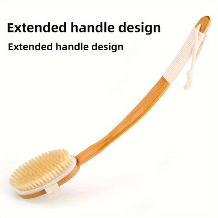 Shower Brushes, Body Scrubber with Natural Bristles – image 5