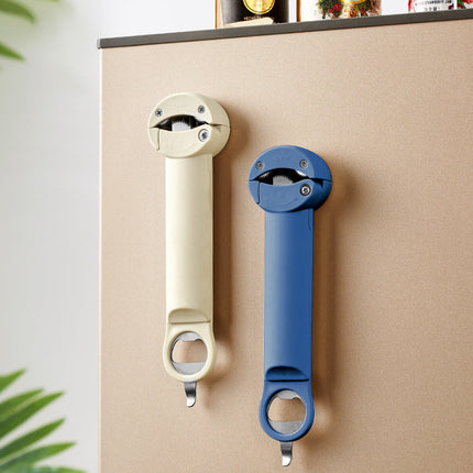 Adjustable 3-in-1 Cap Screwer with Ergonomic Handle | Versatile Tool for Effortless Opening of Jars, Bottles, and Cans