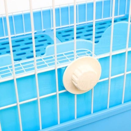 Rabbit Square Toilet with Convenient Shovel & Garbage Bag | Easy Clean Solution for Rabbit Owners