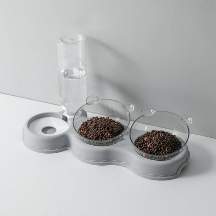 3-in-1 Automatic Pet Feeder with Water Dispenser | Multifunctional Feeding Station for Happy, Healthy Pets