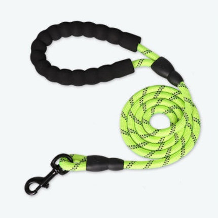 Reflective Dog Leash with Ergonomic Handle | Durable Nylon for Safety and Comfort on Walks