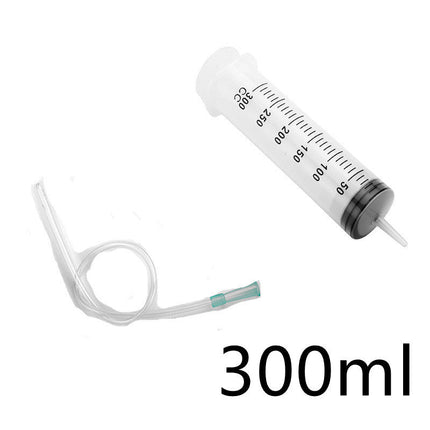 Large Capacity Syringes with 1m Hose for Pet Feeding & Hydroponics | Easy Liquid Measurement and Administration