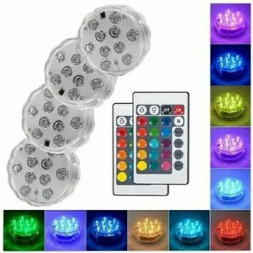 LED Pool Lights with Remote, Battery Operated LED Lights Submersible for Pond – image 14