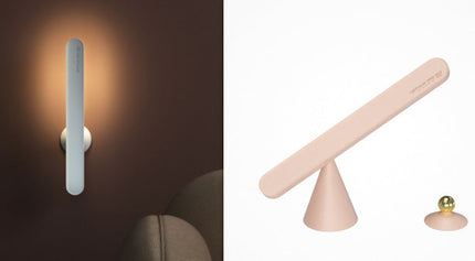 Geometric Table Lamp with PC Lampshade | Stylish European Design for Modern Home and Office Illumination