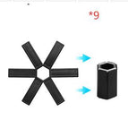 9pcs Black
