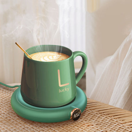 Smart Coffee Warmer Plate with USB Power for Consistent Heating | Ideal Coaster for Coffee, Tea, and Soup