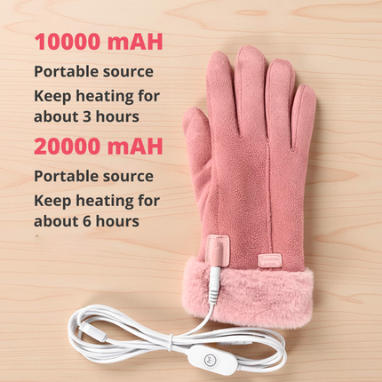 Heated Gloves for Women, Rechargeable Heated Gloves with USB – image 5