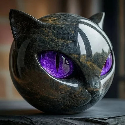 Cat Sculpture, Statue for Coffee Table Decor and Office Decor – image 11