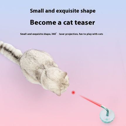 Interactive Cat Laser Toy with Colorful Umbrella Design | USB Rechargeable Fun for Active Cats