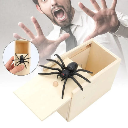 Prank Gift Box with Jumping Spider, Halloween Spider Scare Box – image 8