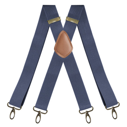 Elastic Suspenders with Clips, Clip On Suspenders with X Back Design – image 28