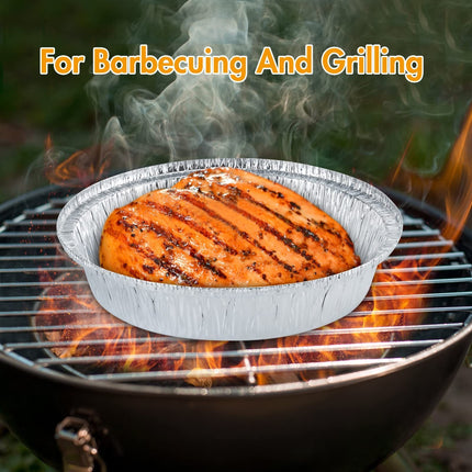 Durable Aluminum Foil Liners for Air Fryers | Non-Stick, Waterproof, and Easy Cleanup for Hassle-Free Cooking