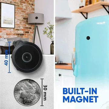 Mini Wireless Security Camera, Surveillance Camera with Magnetic Mount – image 7