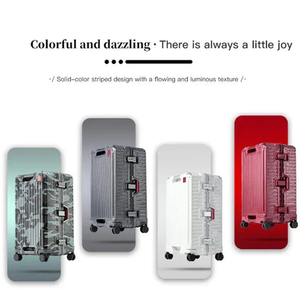 Hard Shell Suitcases with Spinner Wheels, Large Suitcase with Aluminum Frame – image 5