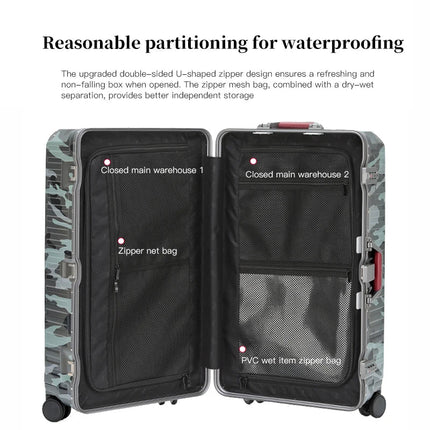 Lightweight Luggage with TSA Lock, Large Suitcase with Aluminum Frame – image 6