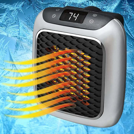Space Heater for Indoor Use, Portable Heater with Timer and Tip Over Protection