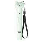 USB Charging Cat Laser Toy with Three Light Modes | Interactive Play for Cats with Feather Stick