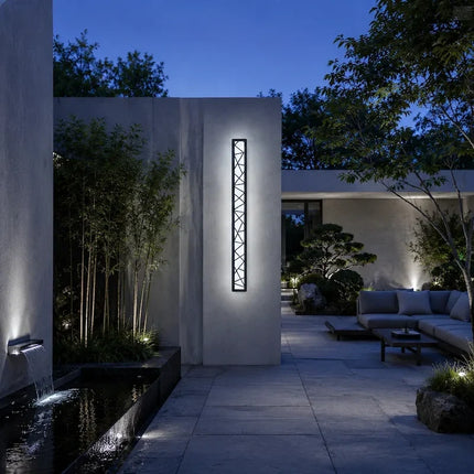 Weatherproof Outdoor Sconce with Premium Acrylic Diffuser | Modern Illumination for Any Architecture