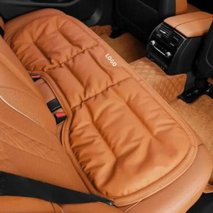 Car Seat Cushion, Ergonomic Auto Seat Pad for Long Drives, Leather Seat Cushion for Car with Non Slip Base – image 14