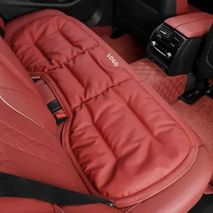 Car Seat Cushion, Leather Seat Cushion for Car with Non Slip Base – image 13