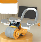 Ab Roller Wheel with Knee Pad, Automatic Rebound Abdominal Roller – image 17