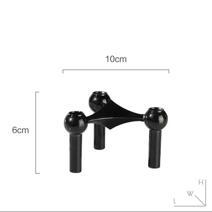 Metal Candle Holders, Modern Candlestick Holder for Home Decor – image 10