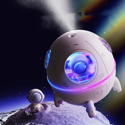 USB Astronaut Humidifier with Aromatherapy Function | 220ml Capacity for Fresh, Moisturized Air