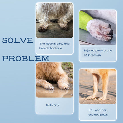 Waterproof Dog Rain Boots with Anti-Slip Design | Eco-Friendly Comfort for Happy, Protected Paws
