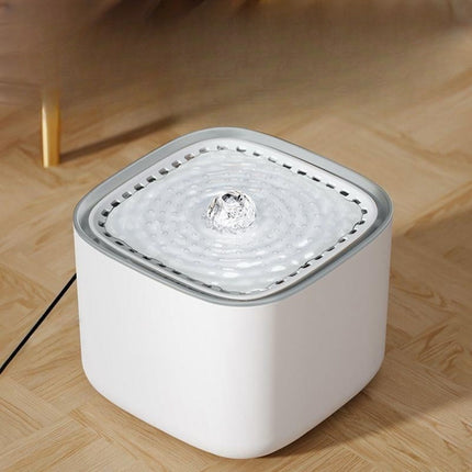 Smart 3L Pet Water Fountain with Six Filter Discs | Durable and Stylish Hydration Solution for Cats and Dogs