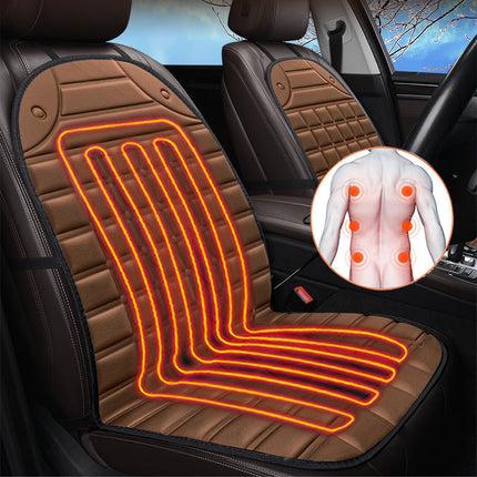 Electric Chair Heating Cushion for Winter with Soft Cotton Filling | Versatile Design for Home Office Comfort