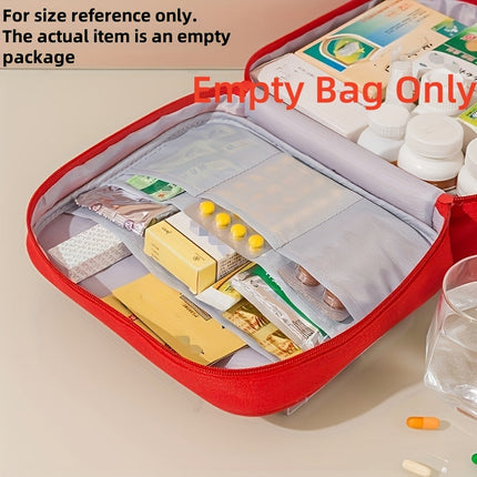 First Aid Storage Bag, Empty Medical Bags for Home and Travel