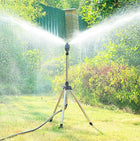 Rotating Irrigation Sprayer, 360 Degree Lawn Sprinkler Head, Stainless Steel Water Sprinkler for Lawn Watering