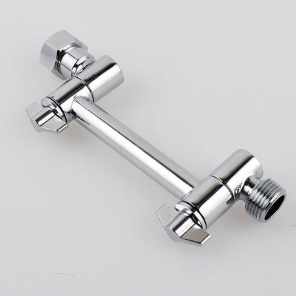 Adjustable Shower Arm Extender in Brass – image 6