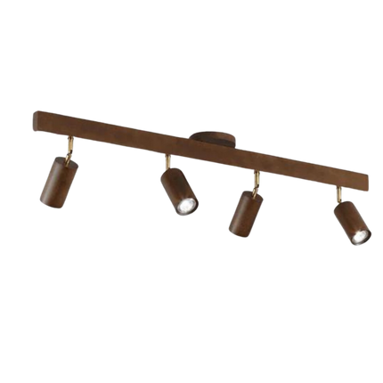 LED Spotlight for Ceiling, Adjustable Wooden Ceiling Spotlight with GU10 Bulb – image 29