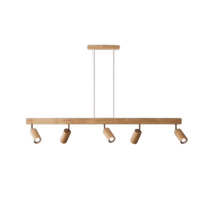 LED Spotlight for Ceiling, Adjustable Wooden Ceiling Spotlight with GU10 Bulb – image 14