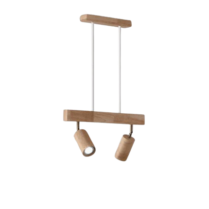 LED Spotlight for Ceiling, Adjustable Wooden Ceiling Spotlight with GU10 Bulb – image 20