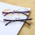 Blue Light Glasses, Multifocal Reading Glasses for Women and Men, Eye Strain Glasses with UV Protection
