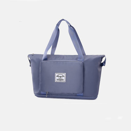 Large-Capacity Foldable Waterproof Travel Bag with Multiple Pockets | Versatile Travel Companion for Weekend Getaways