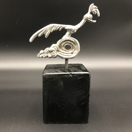 Hood Ornament for Car, Chrome Running Bird Hood Emblem – image 10