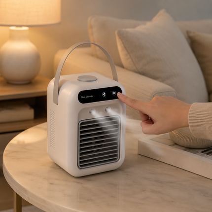 Portable Air Cooler, Personal Cooling Fan with USB Power – image 4