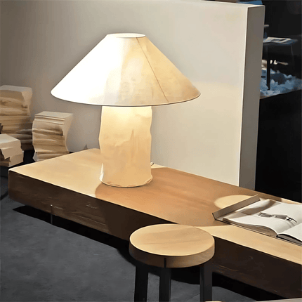 Floor Lamps, Paper Table Lamp with Metal Body – image 4