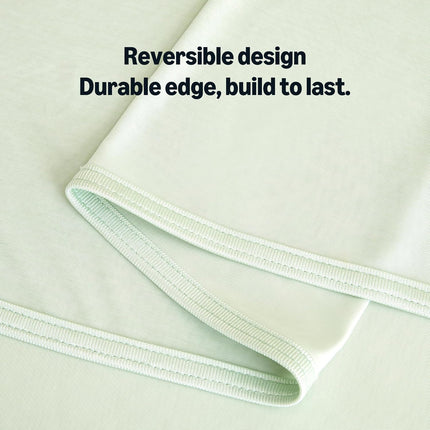 Cooling Comfort | Reversible Lightweight Blanket for Hot Sleepers | Soft Thin Throw for Bed & Couch