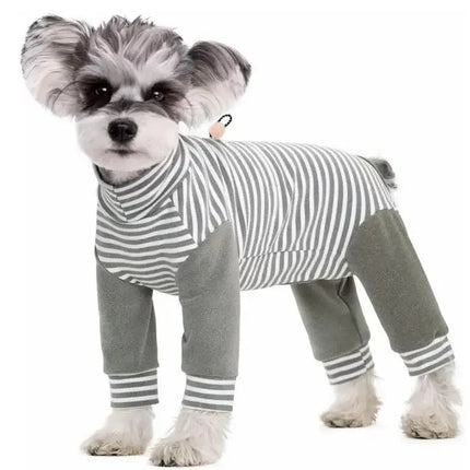 Dog Recovery Suit After Surgery, Long Sleeve Dog Pajamas for Abdominal Wounds – image 9