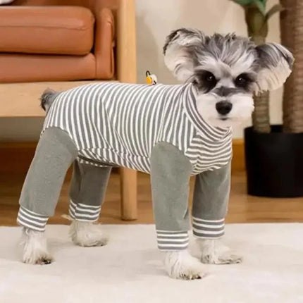 Dog Recovery Suit After Surgery, Dog Cone Alternative to Prevent Licking, Long Sleeve Dog Pajamas for Abdominal Wounds