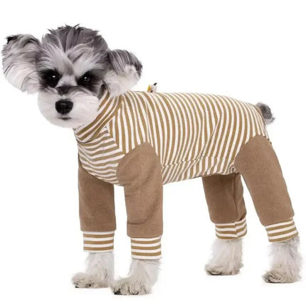 Dog Recovery Suit After Surgery, Long Sleeve Dog Pajamas for Abdominal Wounds – image 7