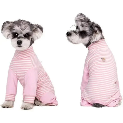 Dog Recovery Suit After Surgery, Long Sleeve Dog Pajamas for Abdominal Wounds – image 5