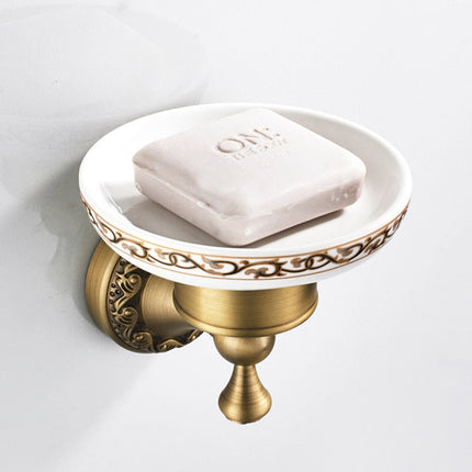 Antique Brass Bathroom Accessories, Toothbrush Holder